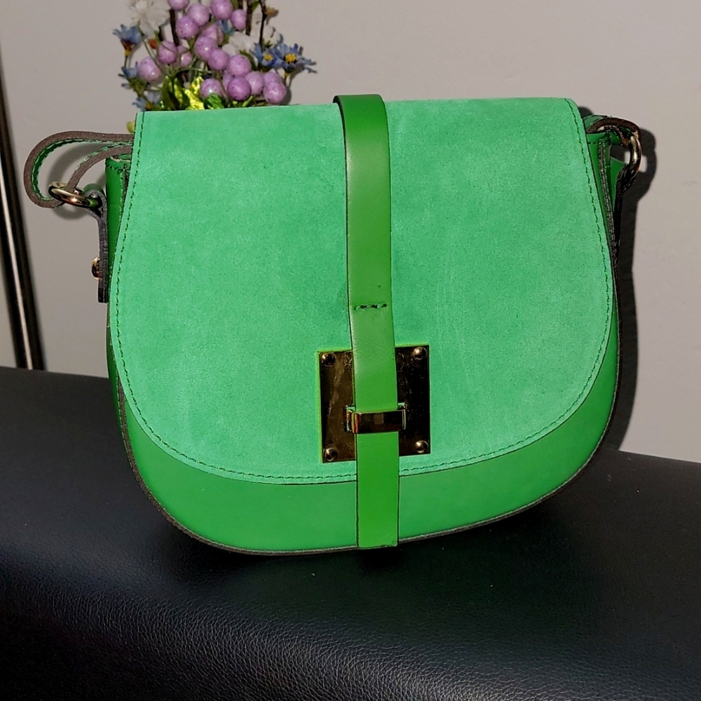 Vera Pelle Leather Bag NWOT